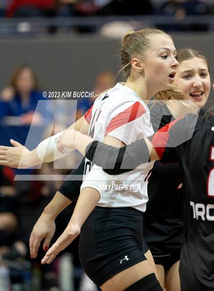 Thumbnail 3 in Forest Park vs. Leland (MHSAA Division 4 Semifinal) photogallery.
