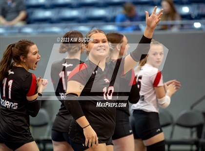 Thumbnail 3 in Forest Park vs. Leland (MHSAA Division 4 Semifinal) photogallery.