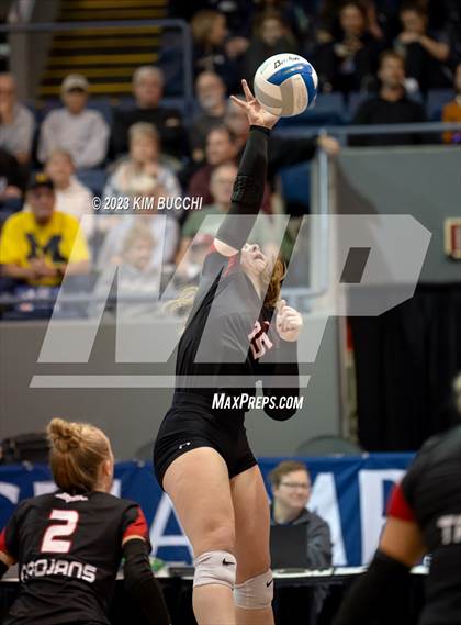 Thumbnail 2 in Forest Park vs. Leland (MHSAA Division 4 Semifinal) photogallery.