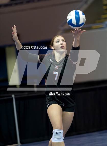 Thumbnail 2 in Forest Park vs. Leland (MHSAA Division 4 Semifinal) photogallery.