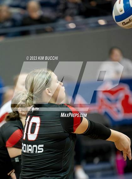 Thumbnail 3 in Forest Park vs. Leland (MHSAA Division 4 Semifinal) photogallery.