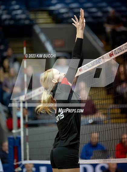 Thumbnail 3 in Forest Park vs. Leland (MHSAA Division 4 Semifinal) photogallery.