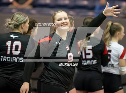 Thumbnail 2 in Forest Park vs. Leland (MHSAA Division 4 Semifinal) photogallery.
