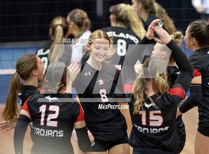 Thumbnail 1 in Forest Park vs. Leland (MHSAA Division 4 Semifinal) photogallery.