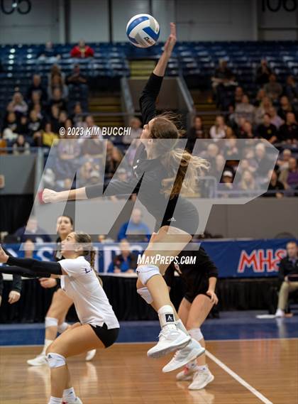 Thumbnail 2 in Forest Park vs. Leland (MHSAA Division 4 Semifinal) photogallery.