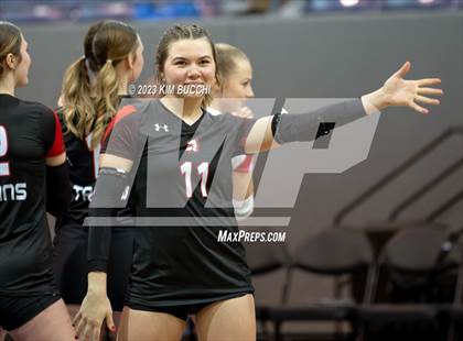 Thumbnail 1 in Forest Park vs. Leland (MHSAA Division 4 Semifinal) photogallery.