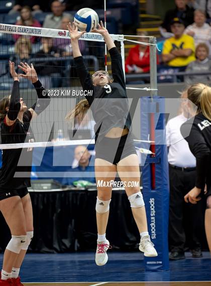 Thumbnail 3 in Forest Park vs. Leland (MHSAA Division 4 Semifinal) photogallery.