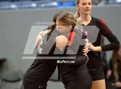 Thumbnail 2 in Forest Park vs. Leland (MHSAA Division 4 Semifinal) photogallery.