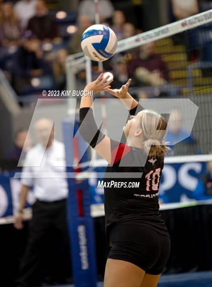 Thumbnail 3 in Forest Park vs. Leland (MHSAA Division 4 Semifinal) photogallery.