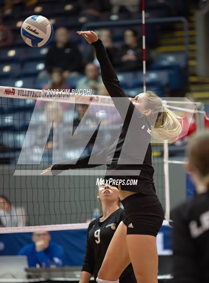 Thumbnail 2 in Forest Park vs. Leland (MHSAA Division 4 Semifinal) photogallery.