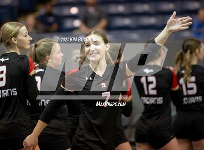 Thumbnail 3 in Forest Park vs. Leland (MHSAA Division 4 Semifinal) photogallery.