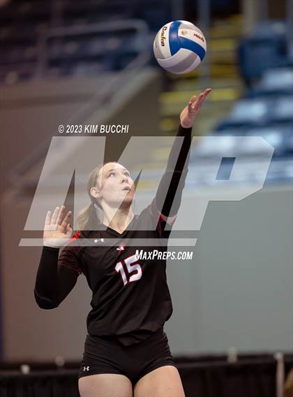 Thumbnail 2 in Forest Park vs. Leland (MHSAA Division 4 Semifinal) photogallery.