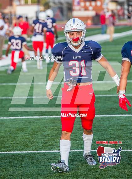 Thumbnail 3 in Pearland @ Manvel (2017 MaxPreps Rivalry Series) photogallery.