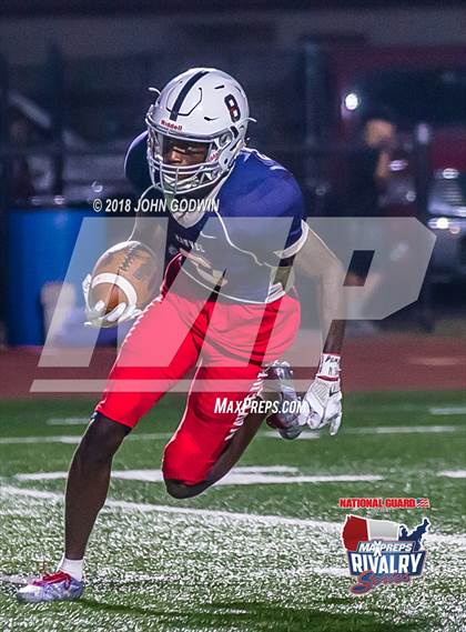 Thumbnail 2 in Pearland @ Manvel (2017 MaxPreps Rivalry Series) photogallery.