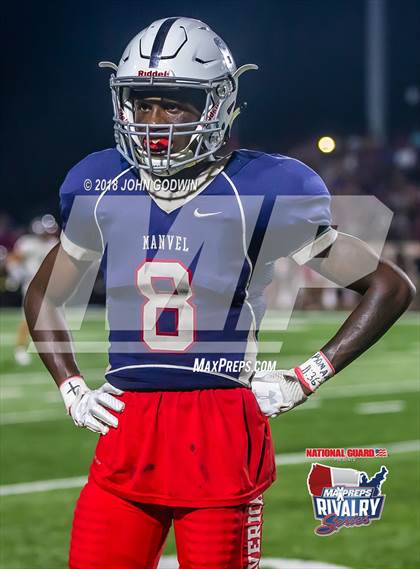 Thumbnail 3 in Pearland @ Manvel (2017 MaxPreps Rivalry Series) photogallery.