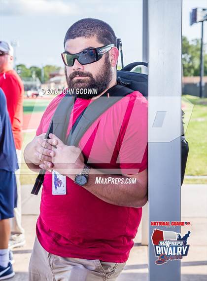 Thumbnail 1 in Pearland @ Manvel (2017 MaxPreps Rivalry Series) photogallery.