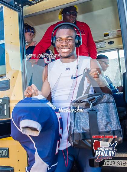 Thumbnail 1 in Pearland @ Manvel (2017 MaxPreps Rivalry Series) photogallery.