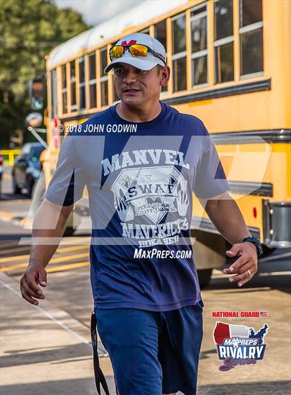 Thumbnail 3 in Pearland @ Manvel (2017 MaxPreps Rivalry Series) photogallery.