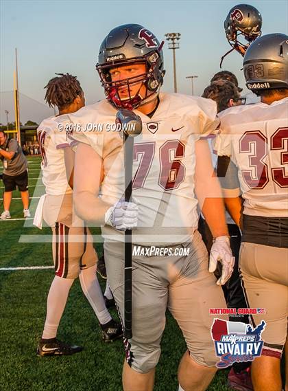 Thumbnail 3 in Pearland @ Manvel (2017 MaxPreps Rivalry Series) photogallery.
