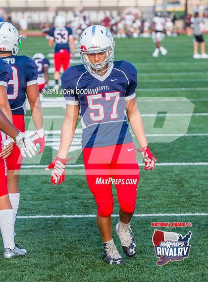 Thumbnail 2 in Pearland @ Manvel (2017 MaxPreps Rivalry Series) photogallery.