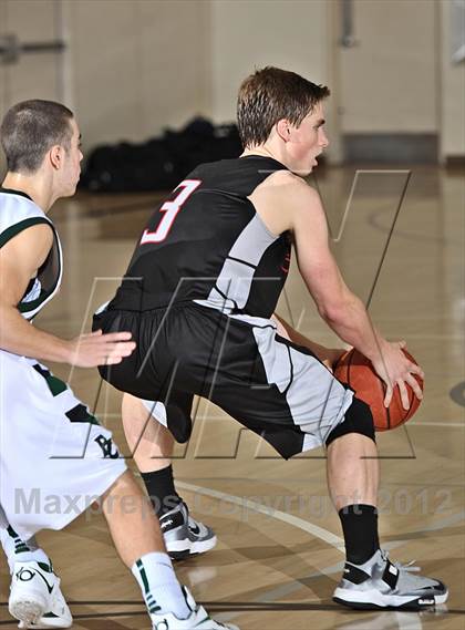 Thumbnail 2 in Brethren Christian vs. Canyon Crest Academy (MaxPreps Holiday Classic) photogallery.