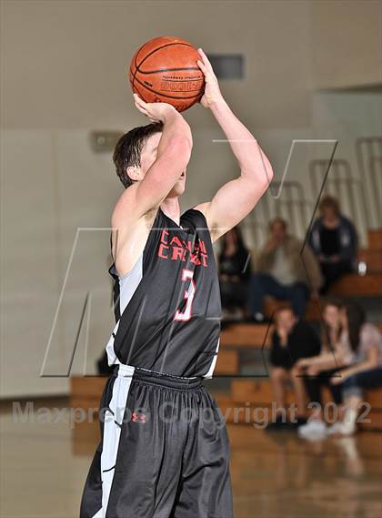 Thumbnail 2 in Brethren Christian vs. Canyon Crest Academy (MaxPreps Holiday Classic) photogallery.