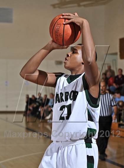 Thumbnail 2 in Brethren Christian vs. Canyon Crest Academy (MaxPreps Holiday Classic) photogallery.