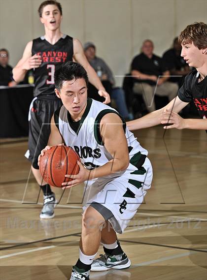 Thumbnail 3 in Brethren Christian vs. Canyon Crest Academy (MaxPreps Holiday Classic) photogallery.