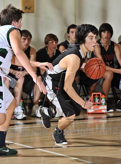 Thumbnail 3 in Brethren Christian vs. Canyon Crest Academy (MaxPreps Holiday Classic) photogallery.