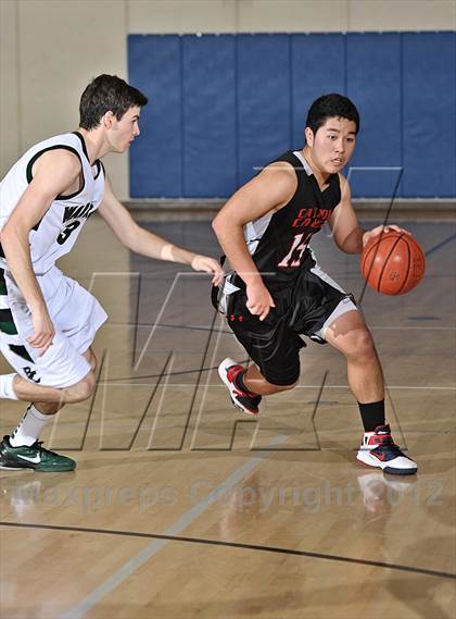 Thumbnail 3 in Brethren Christian vs. Canyon Crest Academy (MaxPreps Holiday Classic) photogallery.