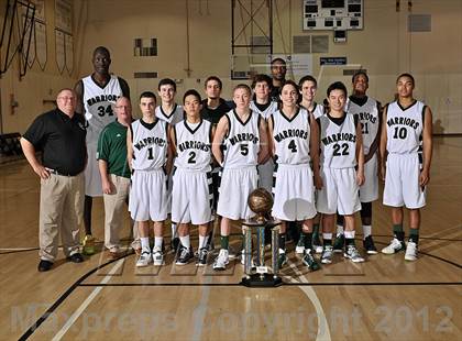 Thumbnail 2 in Brethren Christian vs. Canyon Crest Academy (MaxPreps Holiday Classic) photogallery.