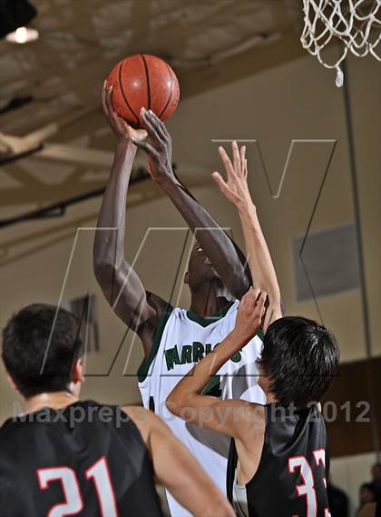 Thumbnail 3 in Brethren Christian vs. Canyon Crest Academy (MaxPreps Holiday Classic) photogallery.