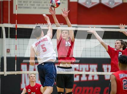 Thumbnail 2 in Montgomery @ Murrieta Valley (CIF SoCal D3 Final) photogallery.