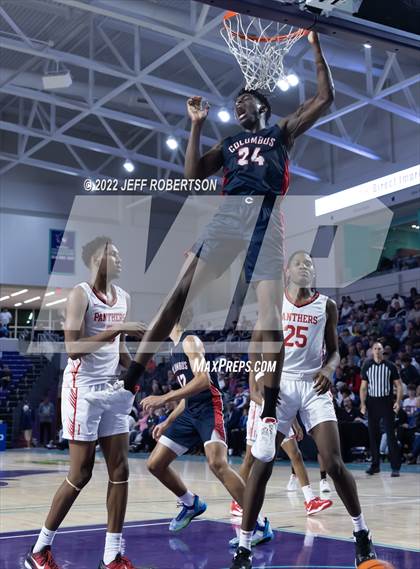 Thumbnail 2 in Columbus vs Imhotep Charter (City of Palms Classic) photogallery.