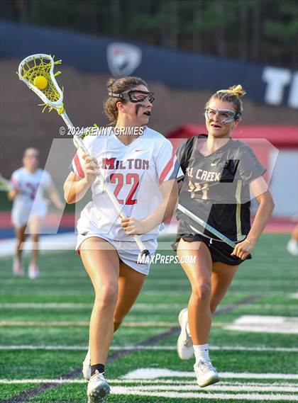 Thumbnail 1 in Milton vs. Mill Creek (GHSA 7A Round 2) photogallery.