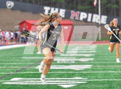 Thumbnail 3 in Milton vs. Mill Creek (GHSA 7A Round 2) photogallery.
