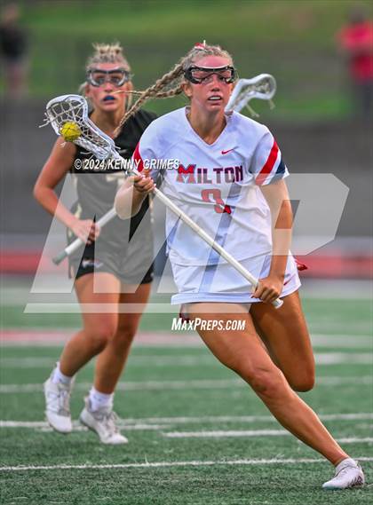 Thumbnail 3 in Milton vs. Mill Creek (GHSA 7A Round 2) photogallery.