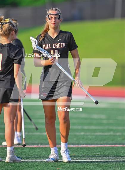 Thumbnail 3 in Milton vs. Mill Creek (GHSA 7A Round 2) photogallery.