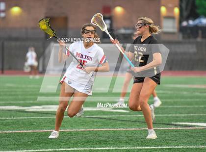 Thumbnail 3 in Milton vs. Mill Creek (GHSA 7A Round 2) photogallery.