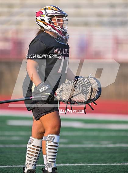 Thumbnail 3 in Milton vs. Mill Creek (GHSA 7A Round 2) photogallery.