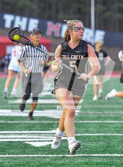 Thumbnail 3 in Milton vs. Mill Creek (GHSA 7A Round 2) photogallery.