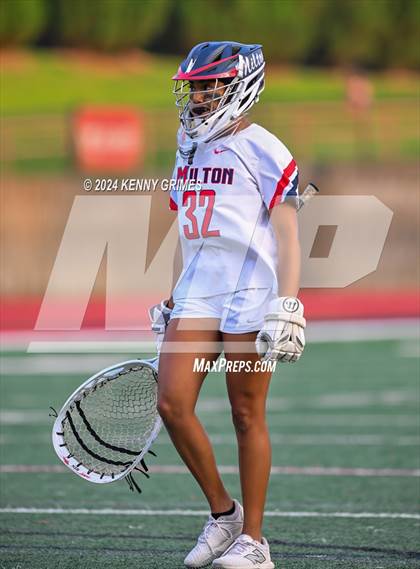 Thumbnail 3 in Milton vs. Mill Creek (GHSA 7A Round 2) photogallery.
