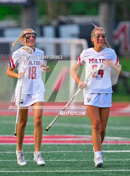 Thumbnail 3 in Milton vs. Mill Creek (GHSA 7A Round 2) photogallery.