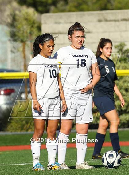 Thumbnail 1 in California Academy of Math & Science @ St. Genevieve (CIF  SS Playoffs) photogallery.