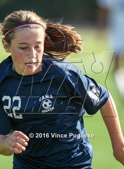 Thumbnail 3 in California Academy of Math & Science @ St. Genevieve (CIF  SS Playoffs) photogallery.