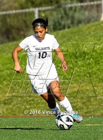 Thumbnail 1 in California Academy of Math & Science @ St. Genevieve (CIF  SS Playoffs) photogallery.