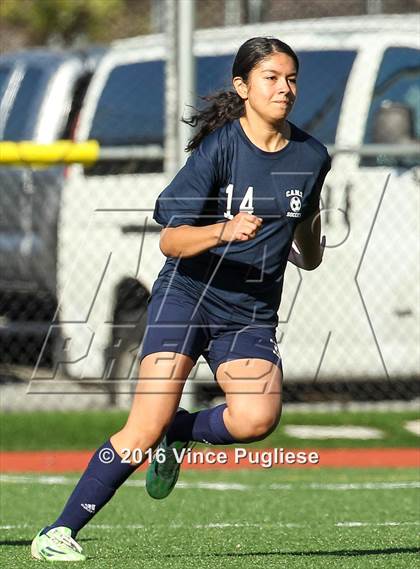 Thumbnail 2 in California Academy of Math & Science @ St. Genevieve (CIF  SS Playoffs) photogallery.