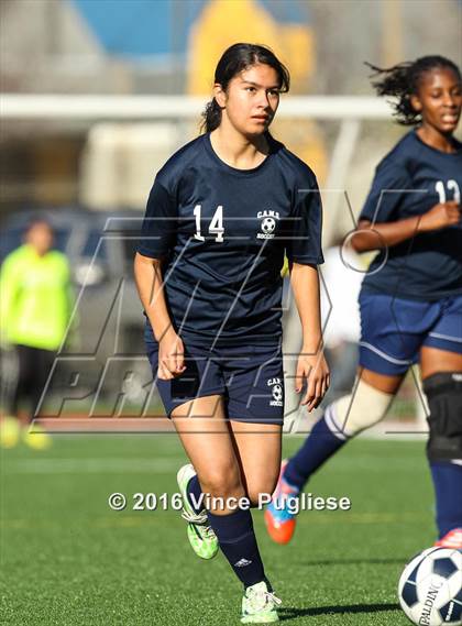 Thumbnail 1 in California Academy of Math & Science @ St. Genevieve (CIF  SS Playoffs) photogallery.
