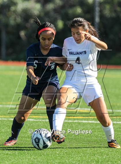 Thumbnail 3 in California Academy of Math & Science @ St. Genevieve (CIF  SS Playoffs) photogallery.