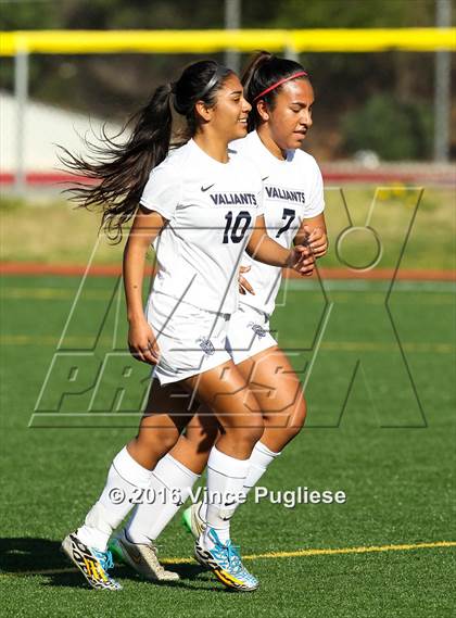 Thumbnail 2 in California Academy of Math & Science @ St. Genevieve (CIF  SS Playoffs) photogallery.